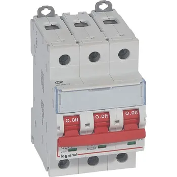 Jistič Legrand 406536 DX3 VYPÍNAČ 3P 63A 400V SIG OV