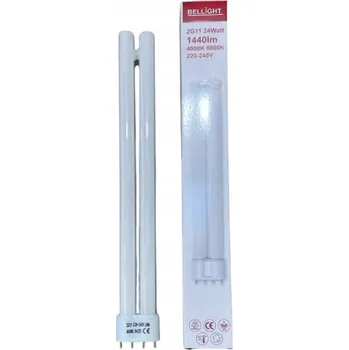 Žárovka Kompaktní zářivka CFL 2G11 4 piny 230V 24W 1440lm 840 4000K Bellight