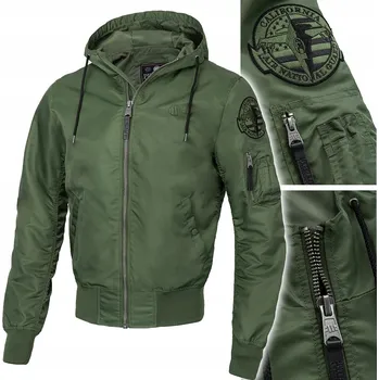 Pánský bomber Pitbull pánská bunda bomber s s kapucí Starwood, velikost L