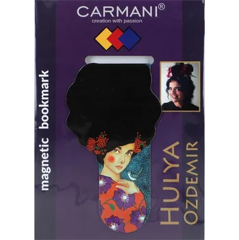 Záložka MAGNETICKÁ ZÁLOŽKA DO KNIHY OZDEMIR MALÍŘSTVÍ UMĚNÍ DÁREK CARMANI