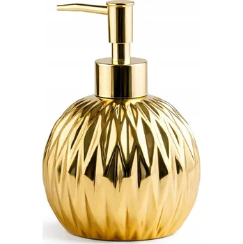 Ruční dávkovač mýdla stojící Msanit 300 ml zlatý