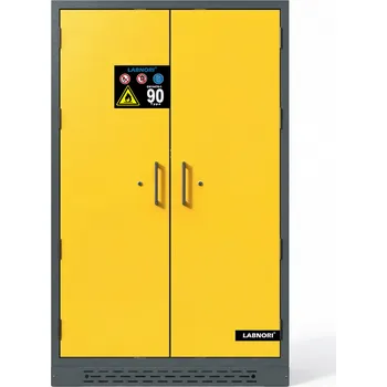 B2B Partner Protipožární skříň na nebezpečné látky, Typ 90, 1200 x 615 x 1950 mm, 2dveřová