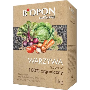 Hnojivo BIOPON NATURAL přírodní hnojivo na zeleniny granulát 1kg
