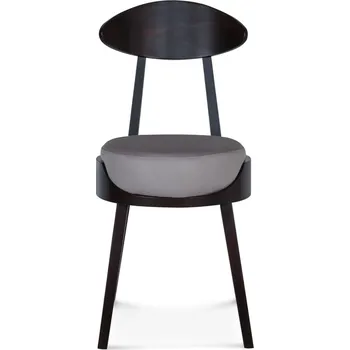 Jídelní židle Židle Uma - Fameg Černé mořidlo, dolaro 17 41x87 cm