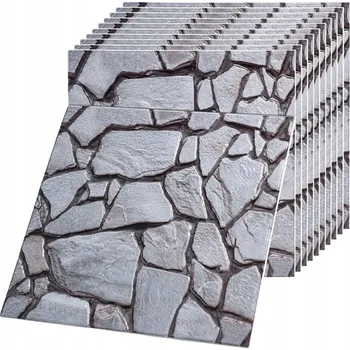 Obraz 20 KS SAMOLEPÍCÍCH SAMOLEPKY NA ZEĎ 30×30 CM PVC PĚNA – SNADNÁ MONTÁŽ