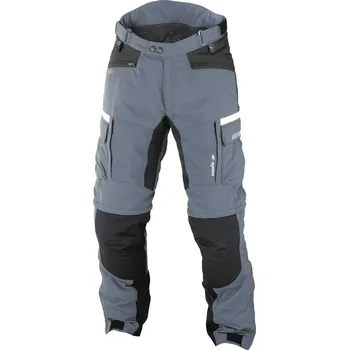 Moto kalhoty NERVE G-Drive tmavé textilní cestovní kalhoty na motorku velikost M