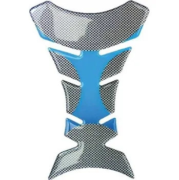 Tankpad Meteor - karbonový vzhled - modrá barva