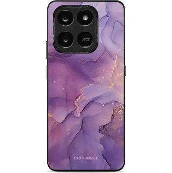 Lesklý kryt Mobiwear Glossy - Honor X7d / Honor 400 Smart- G050G - Fialový mramor (Prémiové lesklé pouzdro, obal, kryt Mobiwear Glossy na mobil Honor X7d / Honor 400 Smart- G050G - Fialový mramor, materiál Plast + TPU silikon - krytí po všech stranách,)