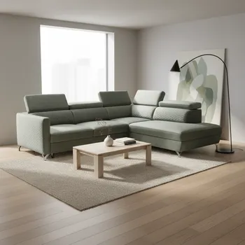 Sedací souprava Stagra Rohová sedací souprava MAROZZO Provedení: Pravé provedení - 3FBL+R+OSP