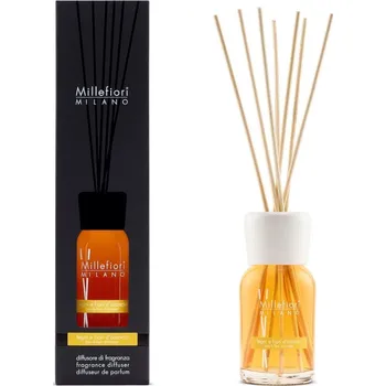 Svíčka Millefiori Milano Legni e Fiori d’Arancio aroma difuzér 100 ml.