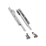 GTV - Podlahové vedení 3DFPO | Vedení pro spodní montáž | 3D nastavení | Plný výsuv | Synchronizace