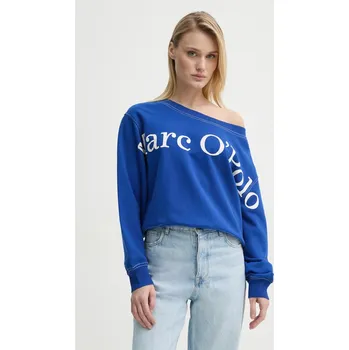 Dámská mikina Bavlněná mikina Marc O'Polo 502407354067 modrá 57X, vel. S