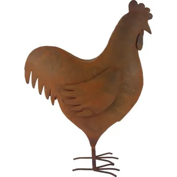 Velikonoční dekorace Kovová slepice K4645