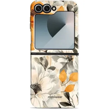 Pouzdro na mobilní telefon Odolný obal Mobiwear Elite Pro - Samsung Galaxy Z Flip 7 FE - EP75E Podzimní květy (Odolné pouzdro, obal kryt Mobiwear Elite Pro - maximální ochrana mobilu Samsung Galaxy Z Flip 7 FE, zesílené hrany, přesné výřezy, pohodlné držení, odolná grafika, kvalitn