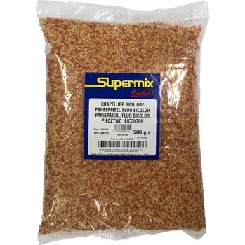 Nástraha Sensas Supermix Mondial-F anglická vločka červená/žlutá 500 g