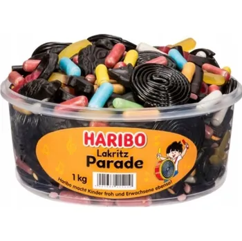 Bonbon Želé Bonbony Haribo 750 g Lakritz Parade lékořice z Německa