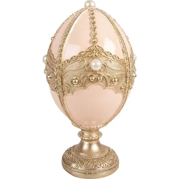 Clayre & Eef - Dekorativní vajíčko na podstavci 6PR6109