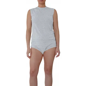 Dámský overall ZOAND Kombinéza/overal pro dospělé pacienty s demencí, šedý melír, velikost Unisex L