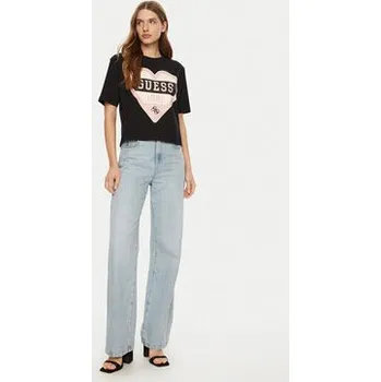 Pánské tričko Guess T-Shirt V5RI01 I3Z14 Černá Regular Fit XS