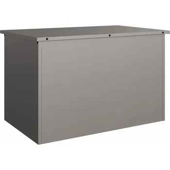 Zahradní úložný box vidaXL Venkovní úložná krabice Rezavá 80 x 50,5 x 50 cm Ocel [874573]