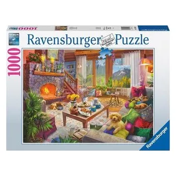 Puzzle Puzzle 1000 Przytulny pokój (pl, 2000, Ravensburger)
