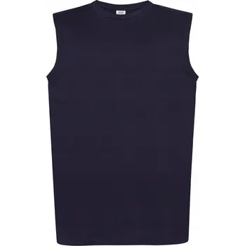 Pánské tílko TRIČKO TÍLKO PÁNSKÉ MODRÉ S JHK TANKTOP TÍLKO