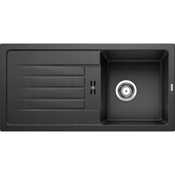 Granitový dřez Jednokomorový granitový dřez Blanco FAVUM černý