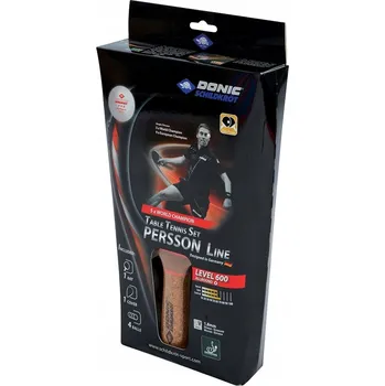 Stolní tenis KORKOVÁ SADA NA STOLNÍ TENIS: RAKETA, PÁLKA, MÍČKY A OBAL