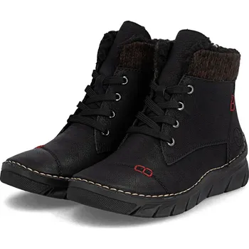 Dámská zimní obuv Rieker 55031-00 černé