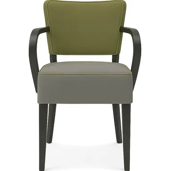 Jídelní židle Židle s područkami Tulip.2 - Fameg Černé mořidlo, nordic 128, crown velvet 03, nordic 128 56x82 cm