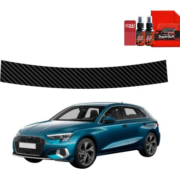 Lišta karosérie Carbonová fólie na nárazník do Audi A3, 8Y, 2020-2023, Sportback (PR-334084745)