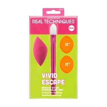 Real Techniques Bright Eyes Concealer Vivid Set Sada štětců