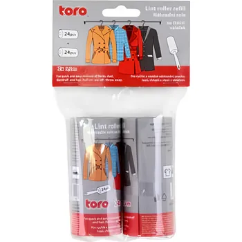 Váleček na chlupy Toro Náplň náhradní k čisticímu válečku 2ks