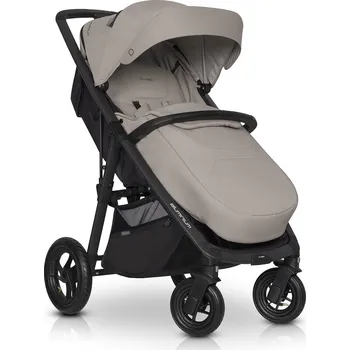 Kočárek EASY GO Dětský kočárek Quantum taupe (šedobéžový)