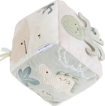 Hračka pro nejmenší Baby's only senzorická a aktivní kostka Animals