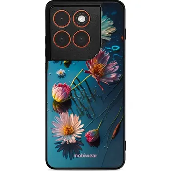 Pouzdro na mobilní telefon Lesklý kryt Mobiwear Glossy - Motorola Edge 70 - G013G Květy na hladině (Prémiové lesklé pouzdro, obal, kryt Mobiwear Glossy na mobil Motorola Edge 70 - G013G Květy na hladině, materiál Plast + TPU silikon - krytí po všech stranách, neošoupatelný potisk,)