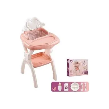 Panenka Krzesełko dla lalek z akcesoriami