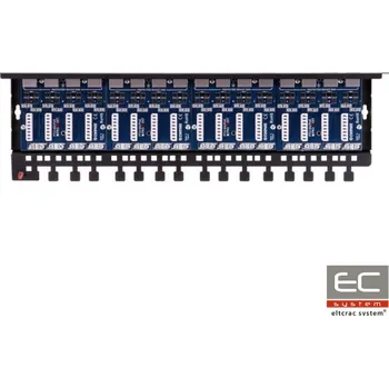 Switch PTU-616R-EXT/PoE - 16-kanálový síťový přepěťový ochranný prvek pro LAN Gigabit Ethernet - EWIMAR