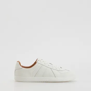 Dámské tenisky Reserved - Kožené tenisky - krémová - 437ID-01X - 437ID-01X-37