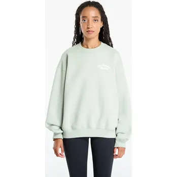 Pánská mikina Mikina New Balance Linear Heritage Fleece Crew Green M
