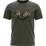 ZÁHOŘÍ Rudel NATURE pánské triko Grey Velikost: 2XL