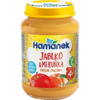 Hamánek Meruňka ovocná svačinka 4m+ (180 g)