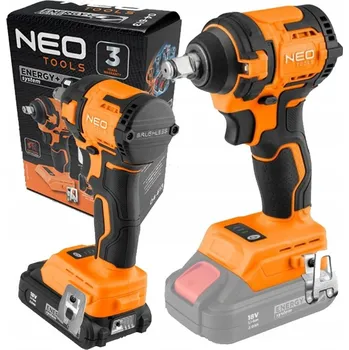 NEO 04-613 AKU RÁZOVÝ UTAHOVÁK BEZKARTÁČOVÝ 18V 350Nm 1/2" ENERGY+ COMPACT