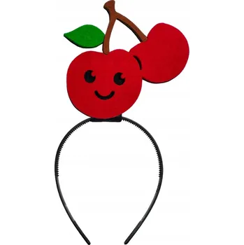 Čelenka ČELENKA ČELENKA KOSTÝMEM TŘEŠNĚ OVOCNÝ VIŠEŇ DEN OVOCE A ZELENINY PLST