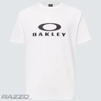 Pánské tričko Pánské tričko Oakley O-Bark 2.0 Tee White Black S