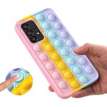 Pouzdro na mobilní telefon Zadní Kryt Push pro Samsung Galaxy A33 5G vícebarevný