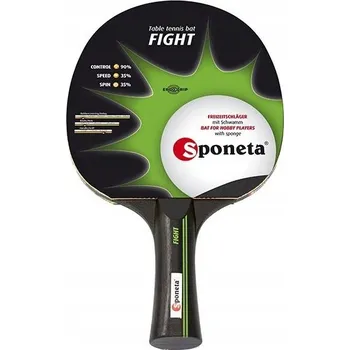 Pingpongová pálka PÁLKA NA STOLNÍ TENIS PING PONG SPONETA FIGHT HOBBY HRA PALETKA