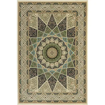 Koberec Breno Kusový koberec RAZIA 1330/ET2X – rostlinný orientální vzor, 133x190 cm, Béžová/Vícebarevné