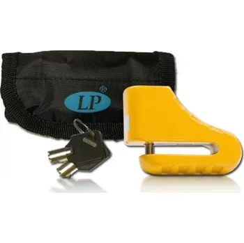 Motozámek HSM Zámek na kotouč LANDPORT, 5,5 mm - žlutý