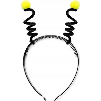 Čepice ČELENKA VČELKA OBLEČENÍ VČELY DOPLŇKY PLES JARO ČÍSLICE ČERNO-ŽLUTÁ